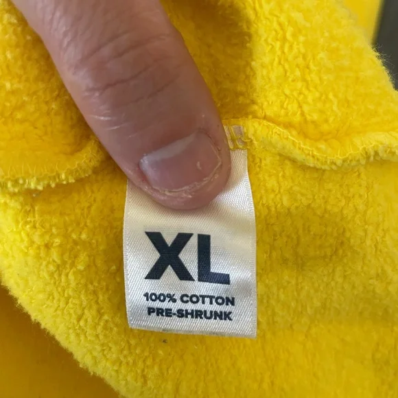 The Alchemist , DrX Romanelli & Spencer Lewis Yellow Hoodie XL